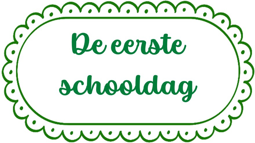 Onze eerste schooldag!