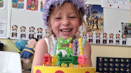 Hiep Hiep Hoera! Manon 5 jaar!